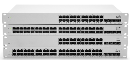 CISCO Meraki MS130-8P Cloud managed switch - 8x 1GbE + 2 SFP, PoE + (120 W)