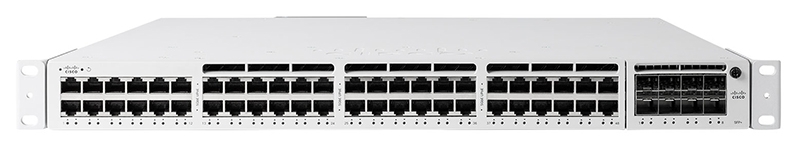 Cisco Meraki 36-Port 2.5 Gigabit + 12-Port mGigabit UPoE Switch